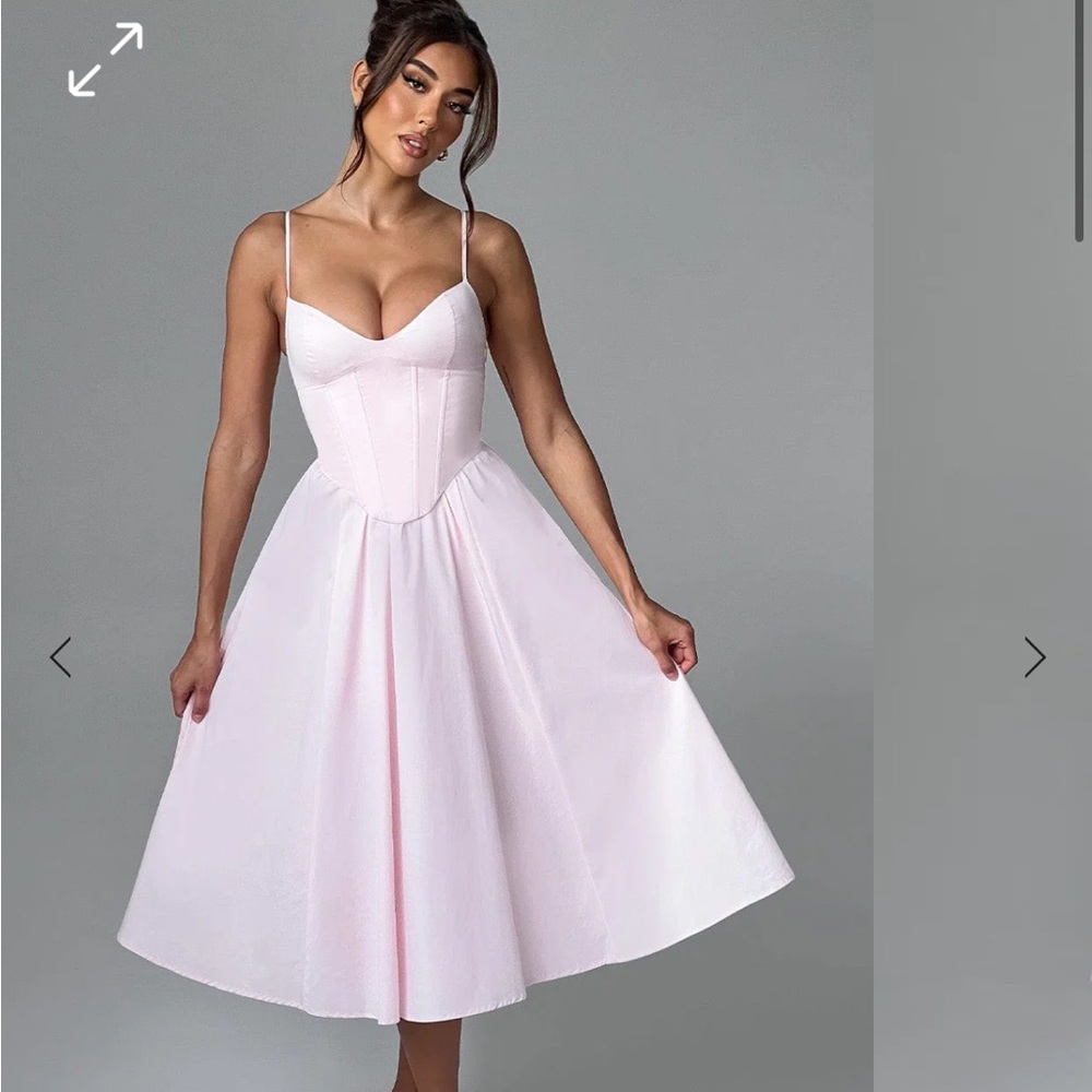 Blush Pink Babyboo Mariella Dress
